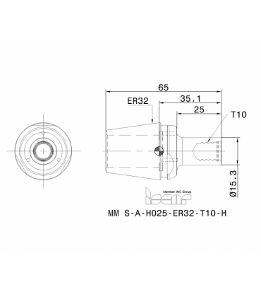 MM S-A-H025-ER32-T10-H