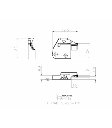 HFPAD 3L-25-T10