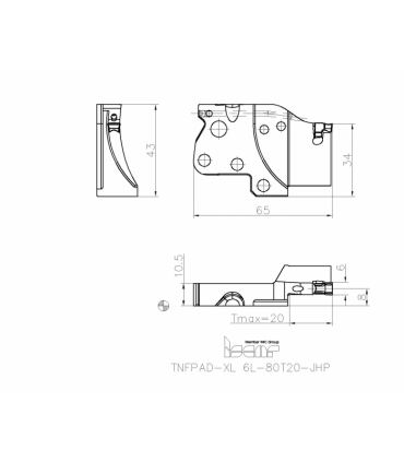 TNFPAD-XL 6L-80T20-JHP