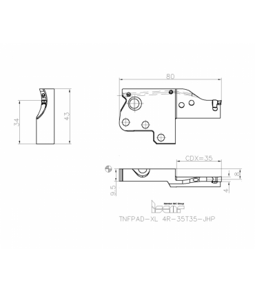 TNFPAD-XL 4R-35T35-JHP