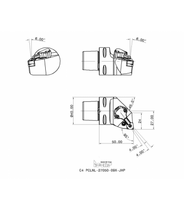C4 PCLNL-27050-09X-JHP