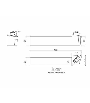 CRGNR 2525M-12CE