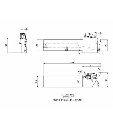 DDJNR 2525X-15-JHP-MC