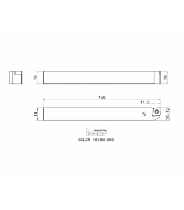 SCLCR 1616M-09S