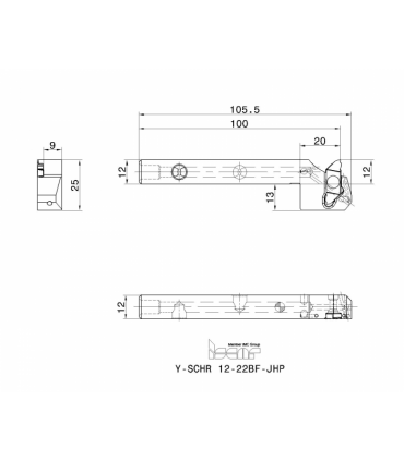 Y-SCHR 12-22BF-JHP