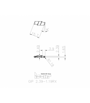 GIP 2.39-1.19RX IC808