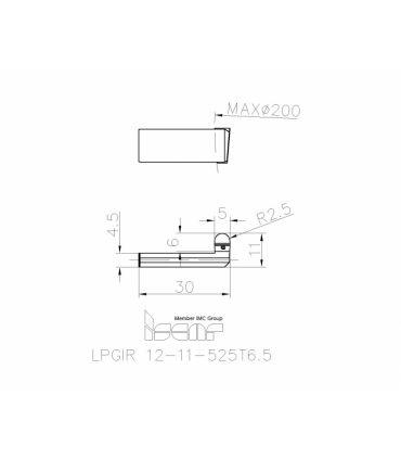 LPGIR 12-11-525T6.5 IC907