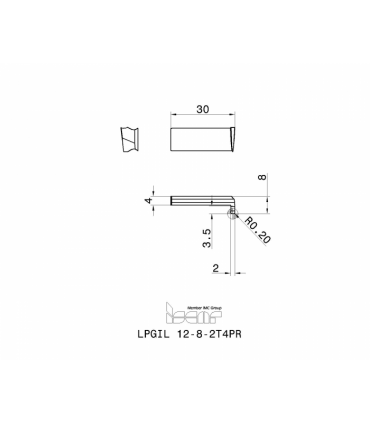 LPGIL 12-8-2T4PR IC907
