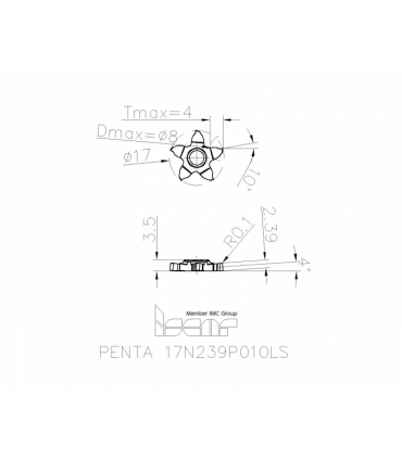 PENTA 17N239P010LS IC1008