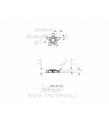 PENTA 17N270P010LS IC1008