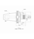 DIN69871 50 HYDRO 12X77