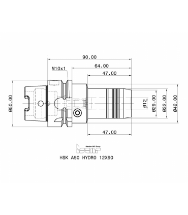 HSK A50 HYDRO 12X90