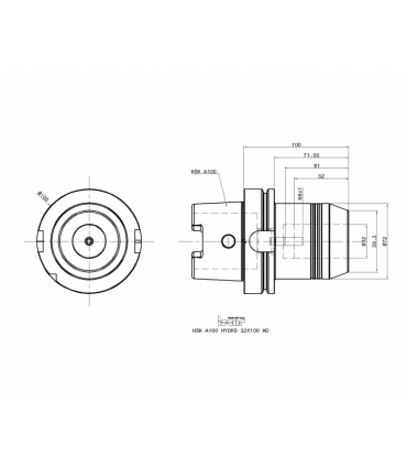 HSK A100 HYDRO 32X100 HD