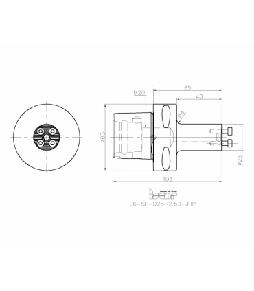 C6-SH-D25-2.5D-JHP