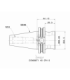 DIN69871 40 CF4-S