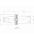 DIN69871 40 CF4-L