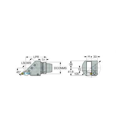 HSK A63WH ASHL 25 45