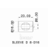 SLEEVE D 8-D16