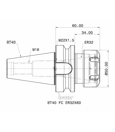 BT40 FC ER32X60