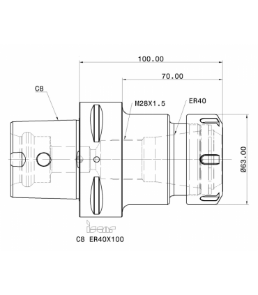 C8 ER40X100