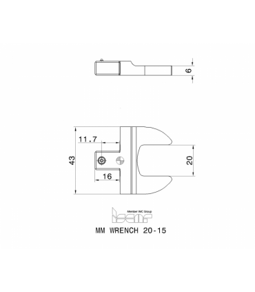 MM WRENCH 20-15