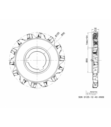 SDN D125-12-40-XN09