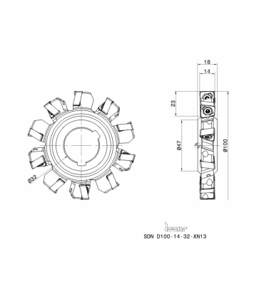 SDN D100-14-32-XN13