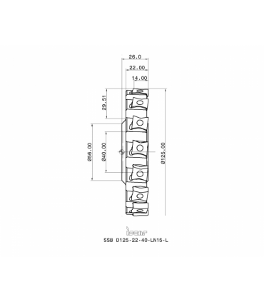 SSB D125-22-40-LN15-L