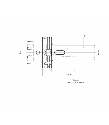 HSK A100 MT4X170