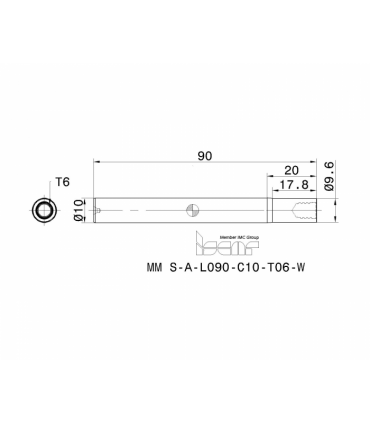 MM S-A-L090-C10-T06-W