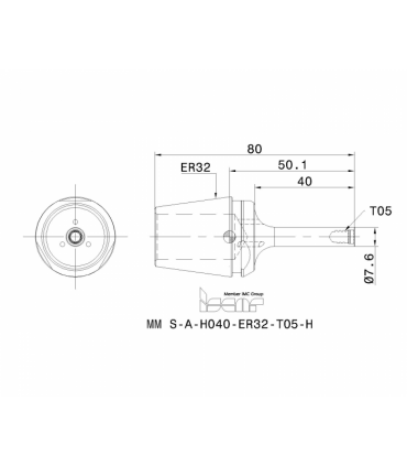 MM S-A-H040-ER32-T05-H