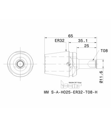 MM S-A-H025-ER32-T08-H