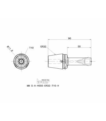 MM S-A-H050-ER32-T10-H