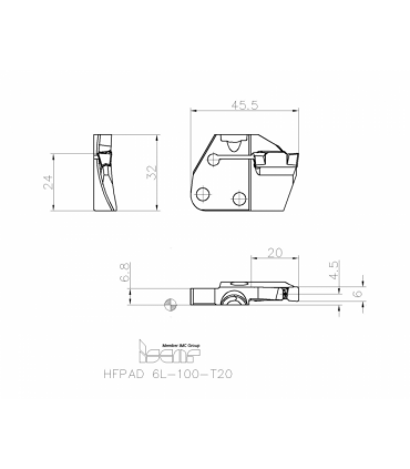 HFPAD 6L-100-T20