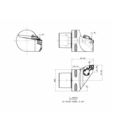 C6 PCLNR-45065-12-JHP