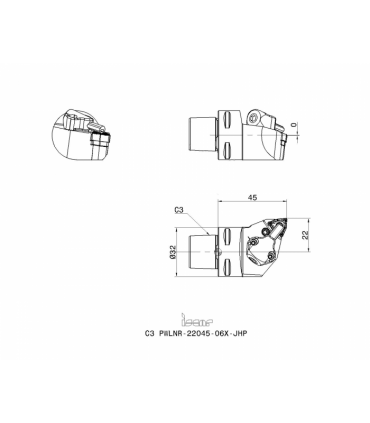 C3 PWLNR-22045-06X-JHP