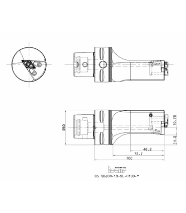 C5 SDJCN-13-SL-H100-Y