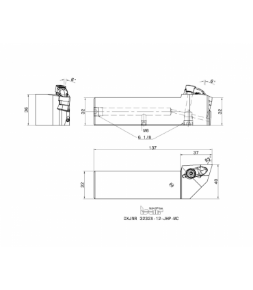 DXJNR 3232X-12-JHP-MC