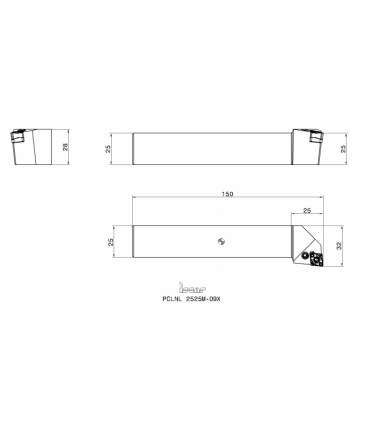 PCLNL 2525M-09X