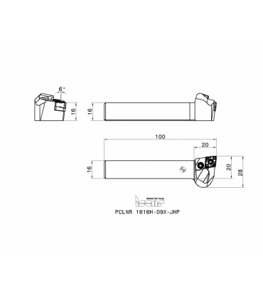PCLNR 1616H-09X-JHP