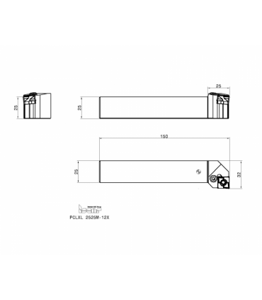 PCLXL 2525M-12X