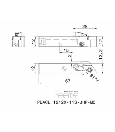 PDACL 1212X-11S-JHP-MC
