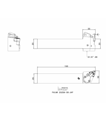 PWLNR 2525M-08-JHP