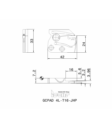 GCPAD 4L-T16-JHP