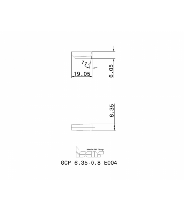 GCP 6.35-0.8 E004 IS05