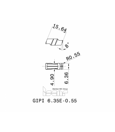 GIPI 6.35E-0.55 IC8250