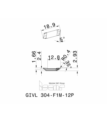 GIVL 304-F1M-12P IC808