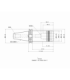 DIN69871 40 HYDRO 25X117