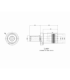DIN69880 30 HYDRO 25X100