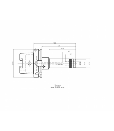 HSK A100 HYDRO 12X150